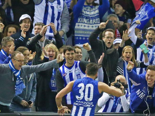 Jarrad Waite kicked an early goal to the delight of Scott Barbour/Getty Images)