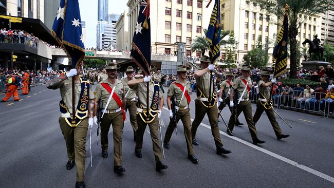 Brisbane 2023 Anzac Day parade. Photo by Dan Peled/Getty Images