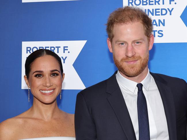 The Sussexes may use King Charles’ Coronation as content for a future Netflix series, ponders journalist Julie Cross. Picture: Getty Images