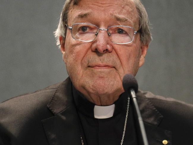 Cardinal George Pell says he will return to Australia to fight the charges. Picture: AP Photo/Gregorio Borgia