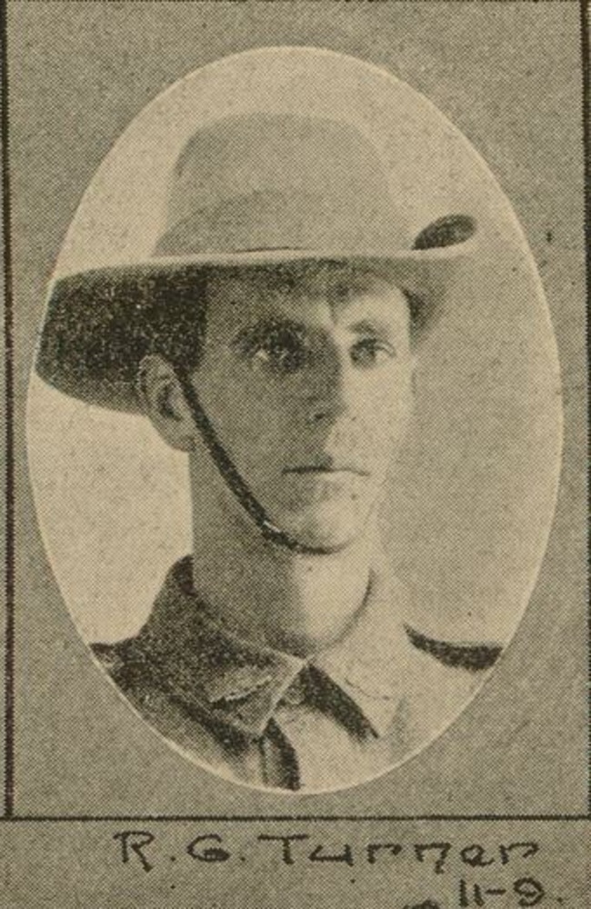 Lieutenant Reginald Graham Tillyer Turner.