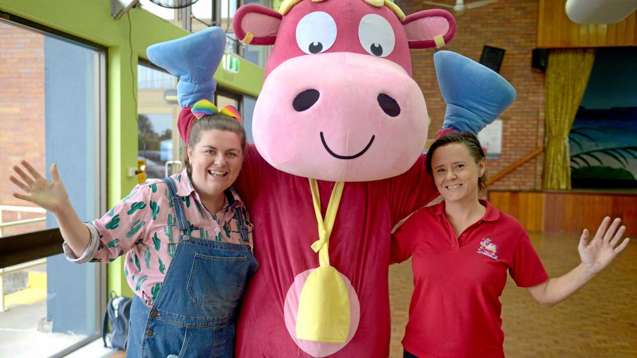 Teagan Sinnott, Steve Walron and Kelli George. Picture: Jann Houley