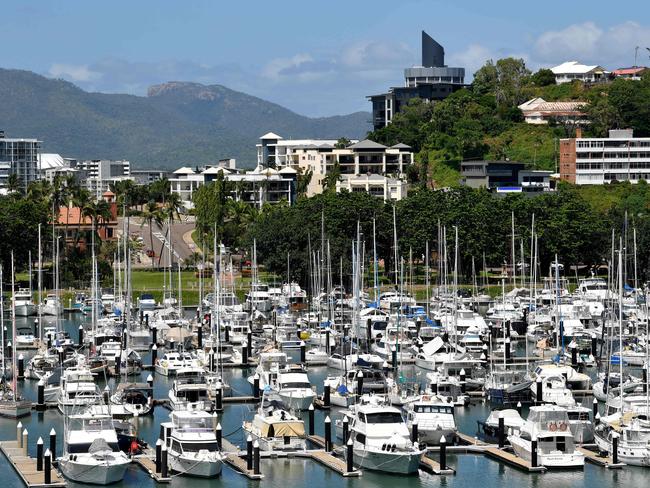 View of Townsville and Castle Hill from the roof of Ardo. Picture: Evan Morgan