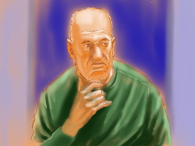 ***FEE WARNING*** Court illustration 31rst of March 2025Convicted wife killer Chris Dawson is appealing a carnal knowledge conviction over his unlawful sexual relationship with a teenage schoolgirl in the 1980s. Picture: Rocco Fazzari