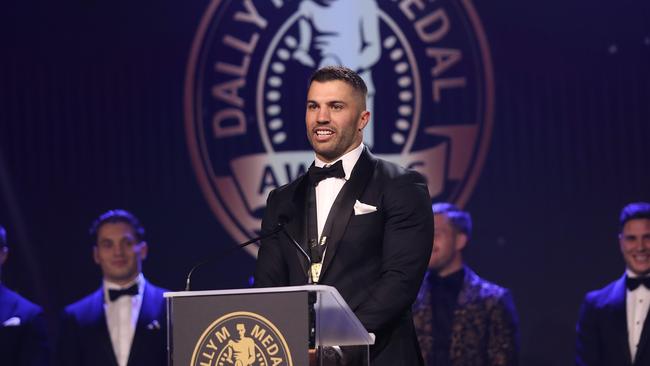 Tedesco could win his second Dally M Medal later this year. Picture: Brett Costello