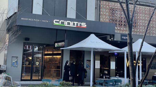 Criniti's is perched along Eat St.