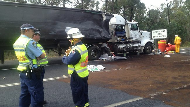 Truck Driver Dies After Head-on Crash On The Newell Highway Near Dubbo ...