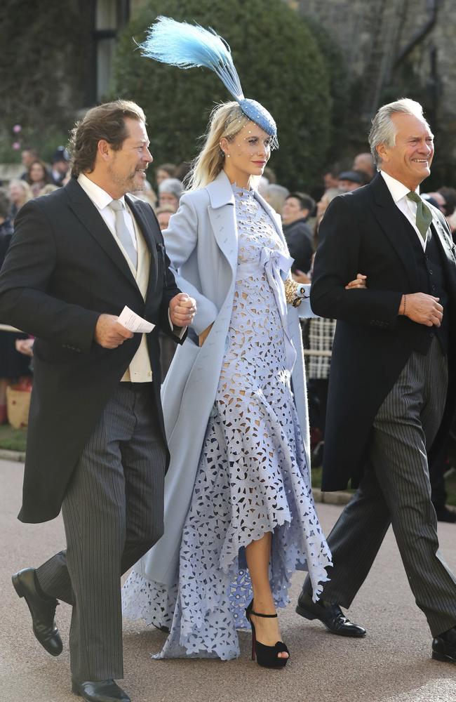 Cara’s sister Poppy Delevingne looked magnificent, though that hat was slightly inconsiderate for the people sitting behind her in the church who were craning their necks to see Prince George picking his nose during the ceremony.