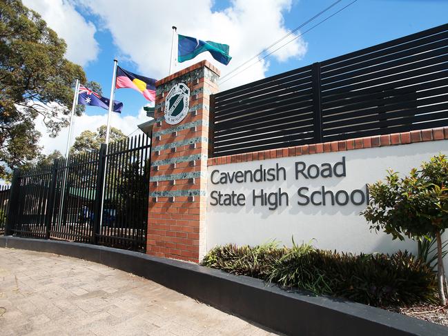 Cavendish Road State High School. Photo: Claudia Baxter