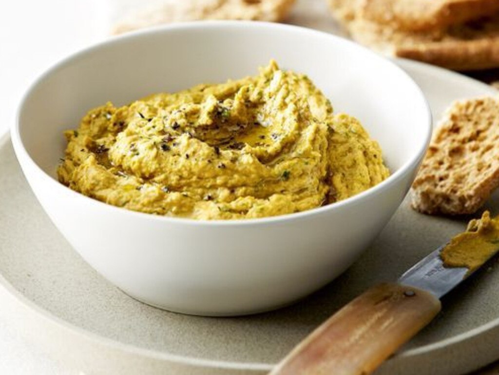 Roast pumpkin hummus.