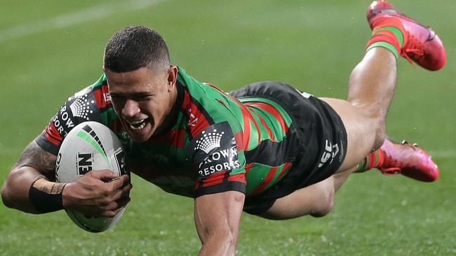 Dane Gagai’s MVP Index from 2020 busts the myth that the South Sydney centre holds back his best performances for State of Origin. Picture: Matt King/Getty Images