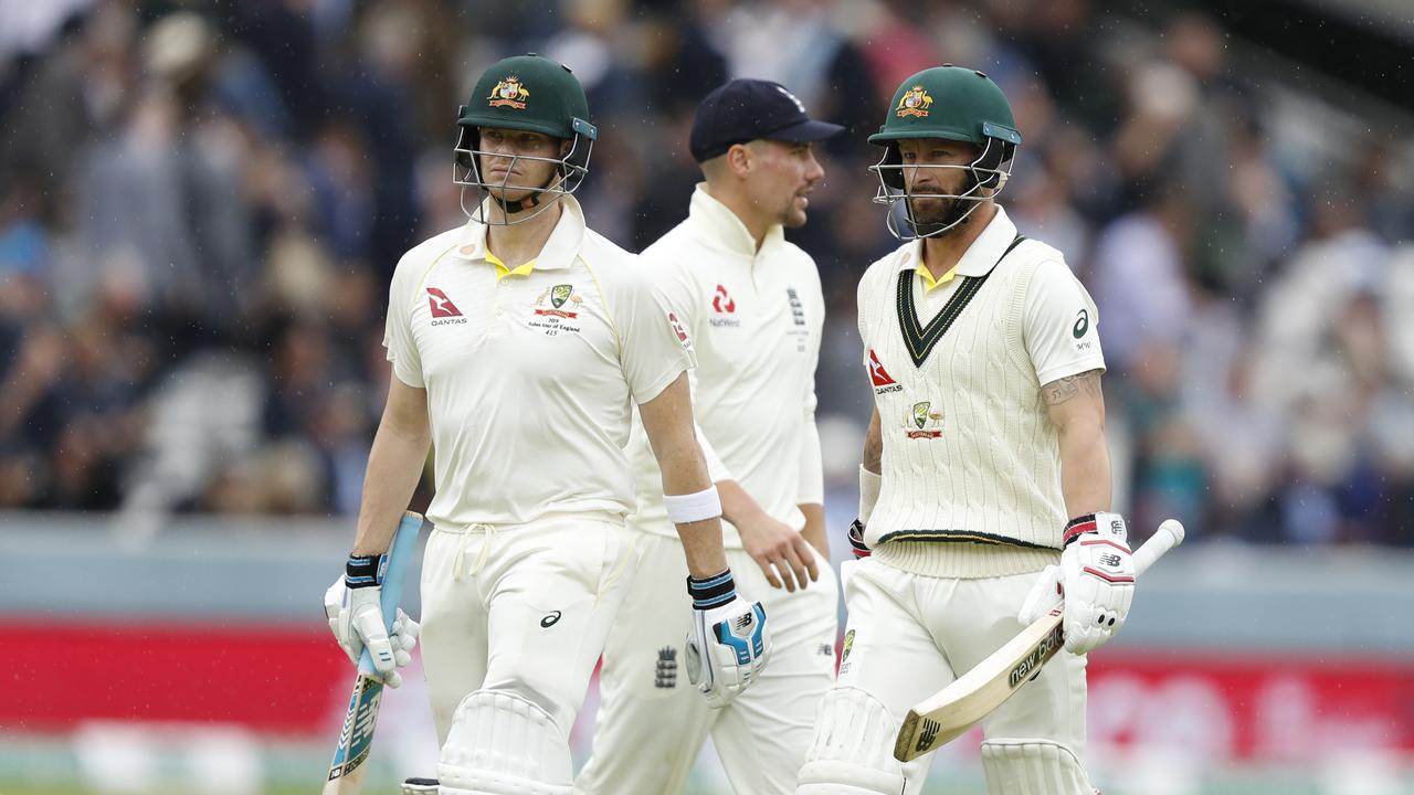 An unbeaten Steve Smith has yet again been left with the burden of saving Australia.