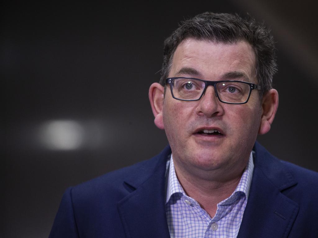 Victoria Premier Daniel Andrews said the government was still assessing the lockdown period. Picture: NCA NewsWire / Paul Jeffers