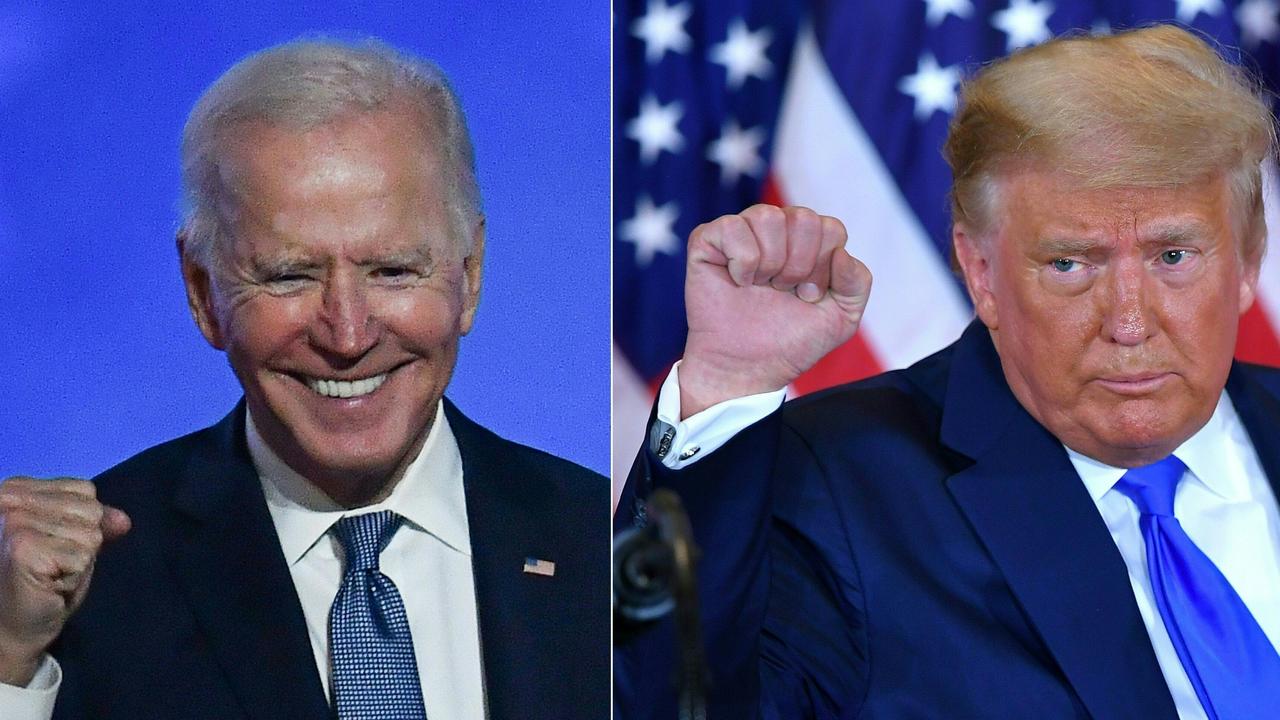 Joe Biden and Donald Trump could head to the Supreme Court. Picture: Angela Weiss/Mandel Ngan/AFP