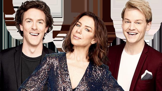 Joel Creasey, Kate Ritchie and Tim Blackwell. Picture: Supplied