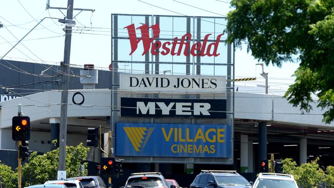 Worried parents are banning their teenagers from visiting Westfield Southland. Picture: Andrew Henshaw