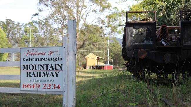 Glenreagh Mountain Railway are hoping to construct a rail trail from their sheds all the way to Dorrigo. Photo: Tim Jarrett