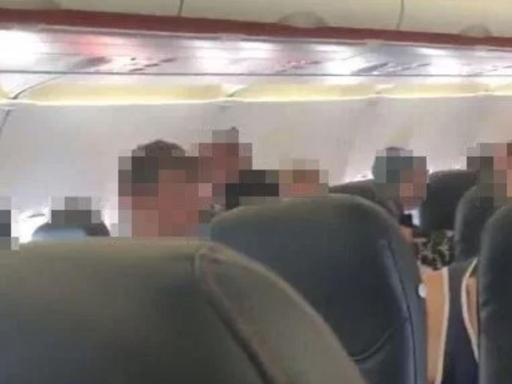 The players caused problems on the easyJet flight.