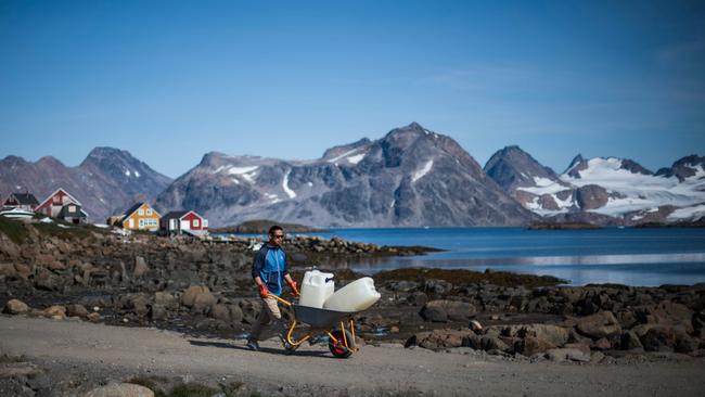 Greenland has significant deposits of rare-earth minerals as well as untapped oil and natural-gas reserves. Picture: Jonathan Nackstrand/AFP