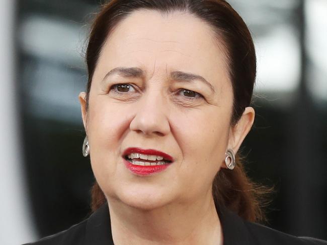 Premier Annastacia Palaszczuk at Parliament. Pic Annette Dew