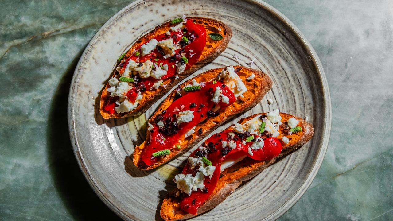 Lennox Hastie’s red pepper toasts recipe | The Australian