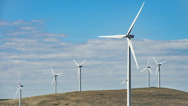 NEWS: David Clark Farmer and Municipal Association of Victoria president David Clark PICTURED: Generic wind turbines. Wind farm. PICTURE: ZOE PHILLIPS