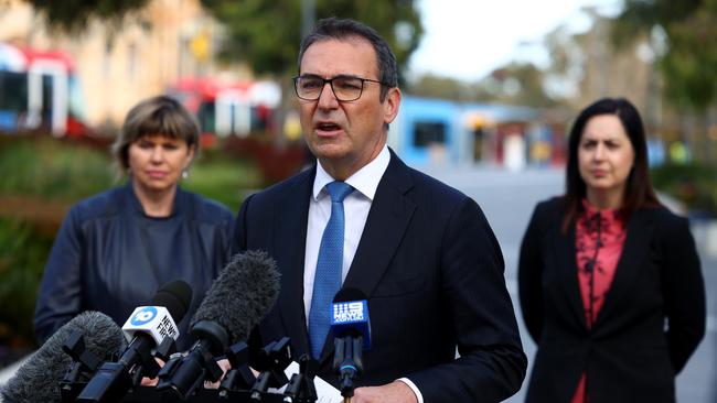 Premier Steven Marshall. Picture: NCA NewsWire / Kelly Barnes