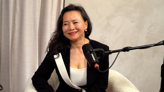 Cheng Lei reveals the secrets of her imprisonment in an interview for The Australian’s podcast The Front. Picture: Ryan Osland