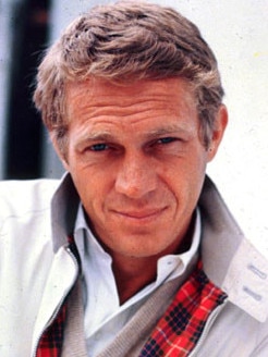 Actor, racer and screen heart-throb Steve McQueen.