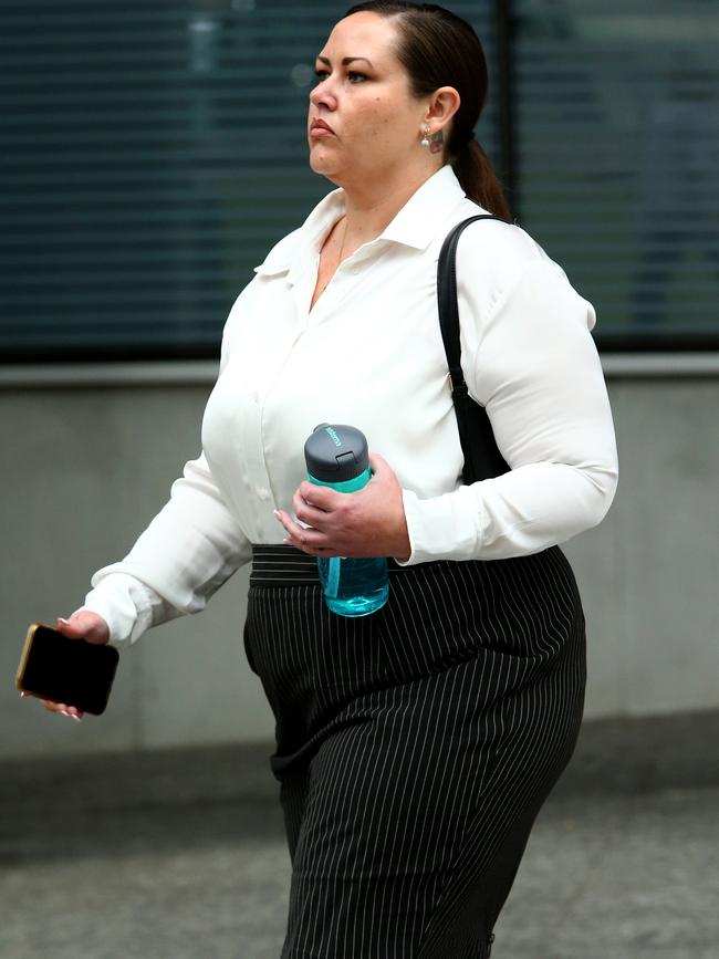 Ms Kennedy has pleaded guilty to the assault of Zowie Noring, her husband’s alleged mistress. Picture: David Clark
