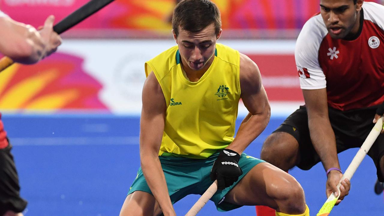 Hockey: Australia v England Commonwealth Games: Lachlan Sharp | The ...