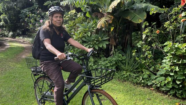 Mature-aged student Tokasa Thompson, who is one of 350 residents of Lord Howe Island. Picture: Supplied.