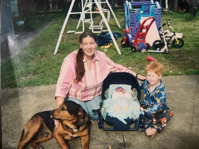 Tobias, as a child, with his loving mother Tyrelle.