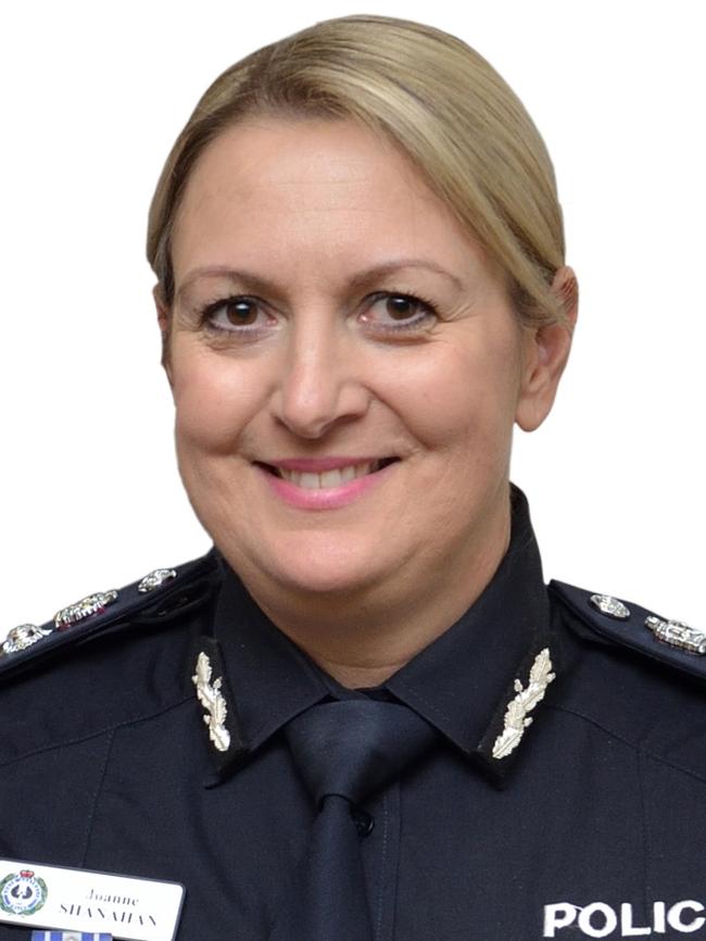 Chief Superintendent Joanne Shanahan, pictured, and Tania McNeil died in the crash.