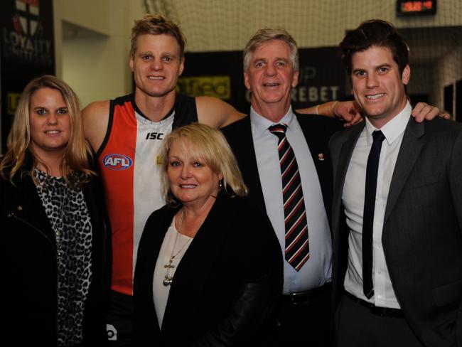 Nick’s family at his 250th game.