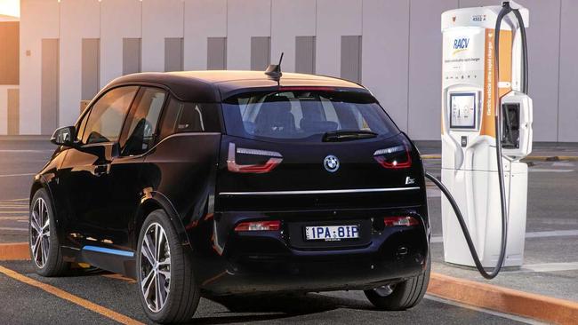 The electric-powered BMW i3. Picture: Digital Fuel Productions