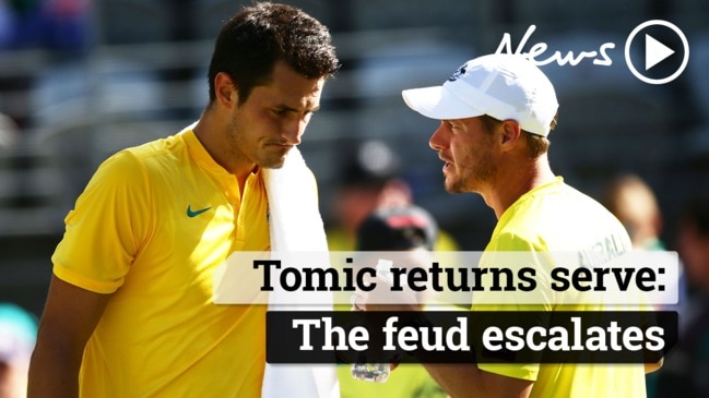 Aussie tennis saga: Tomic vs Hewitt