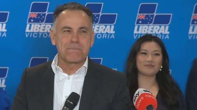 Opposition Leader John Pesutto said voters had been the “voice for all Victorians”. Picture: SkyNews