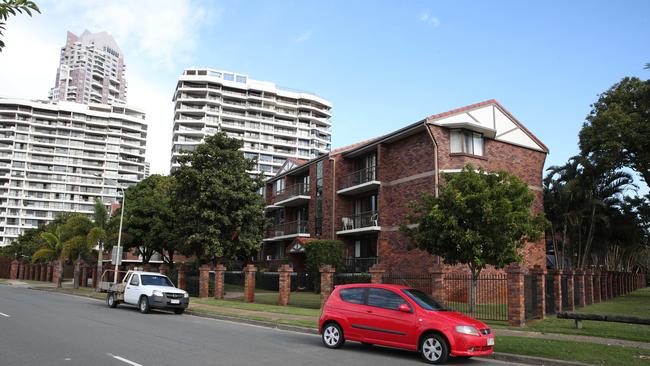 The Kings Row North building at Paradise Waters. Picture Glenn Hampson