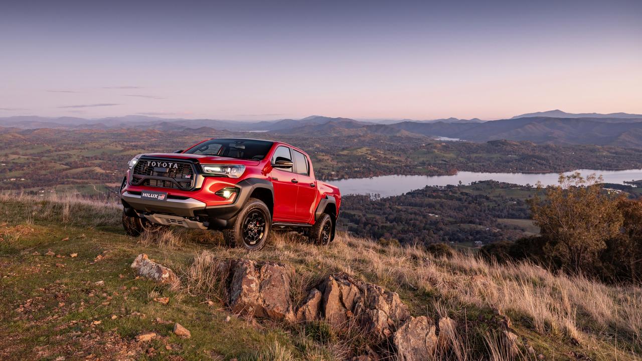 Toyota’s HiLux fell to third in the sales order. Photo: Supplied