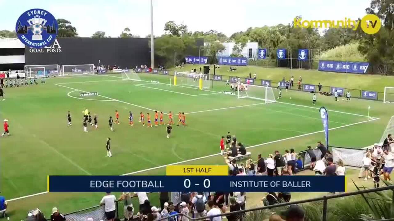 Replay: Edge Football Academy v Institute of Ballers (U8 Playoffs)—Sydney International Cup Day 2