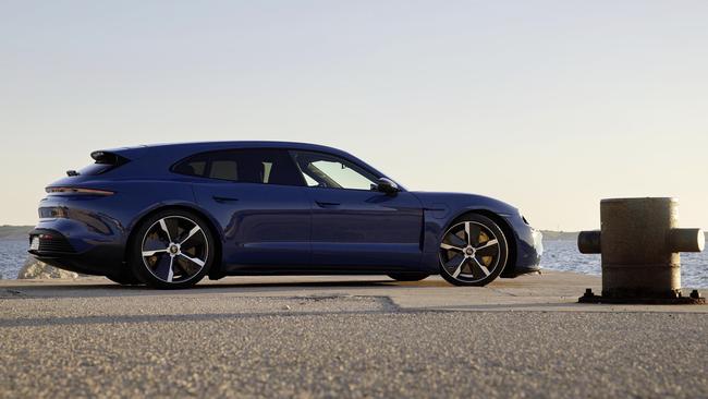 The Porsche Taycan Cross Turismo has a driving range of more than 430km when fully charged.