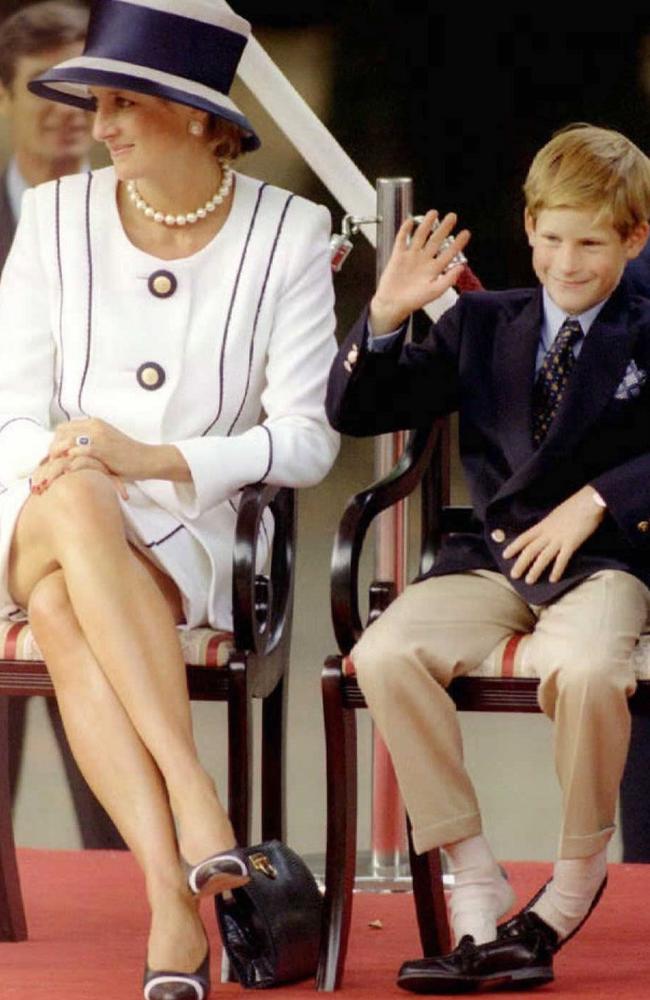 Harry is understandably scarred by the death of his beloved mother Diana, who was herself hounded by the press. Picture: Allan Lewis/AFP