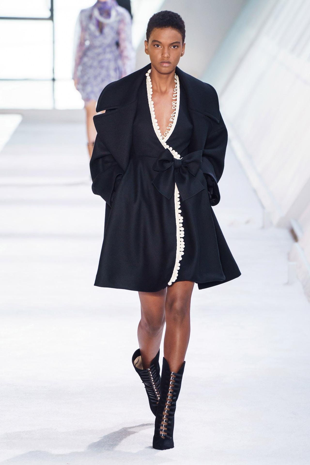 Suzy Menkes at Paris Fashion Week ready-to-wear autumn/winter '19