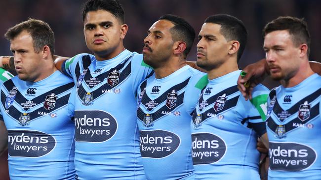 Indigenous players want to their anthem opinion to be respected. Photo: Cameron Spencer/Getty Images