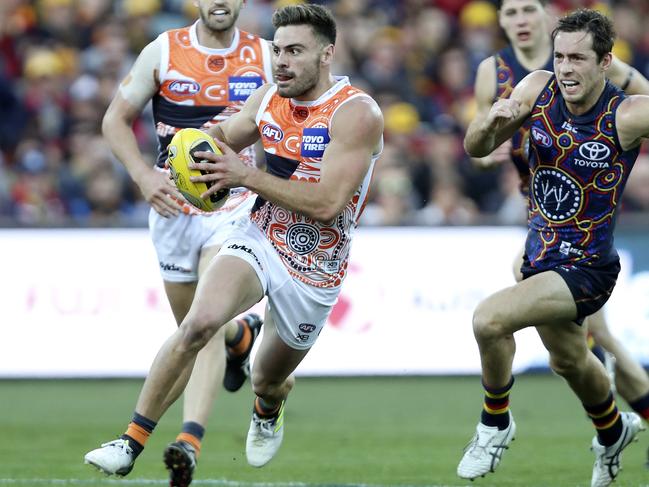 Stephen Coniglio’s signature is a high priority for GWS. Picture Sarah Reed