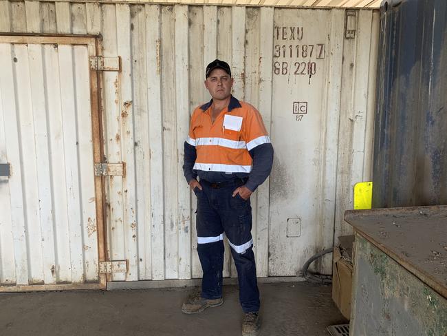 Rockhampton miner Chad Stokes. Picture: Supplied