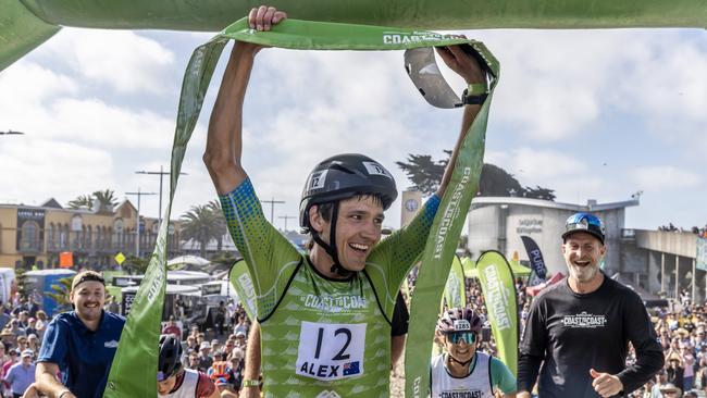 Alex Hunt from Australia wins the Longest Day at the Coast to Coast event in New Zealand. Iain McGregor/Coast to Coast