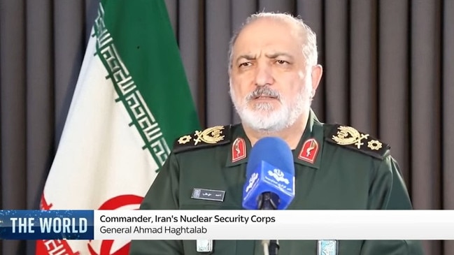 Brigadier General Ahmad Haghtalab says Iran's nuclear doctrine and policy is likely to come under review in charge of nuclear security. Photo: Supplied