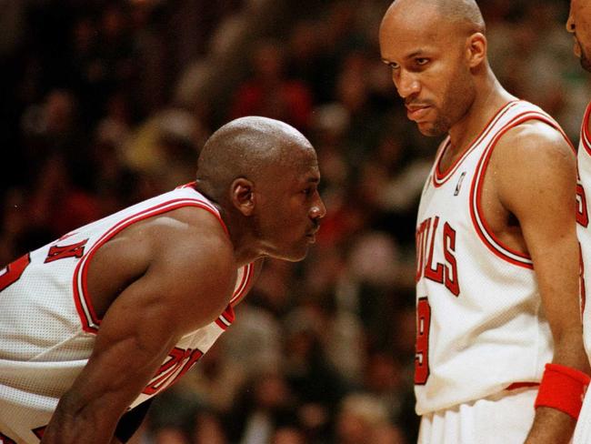 Michael Jordan and Ron Harper found a way.